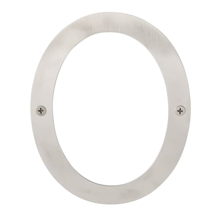 Sure-Loc Hardware Sure-Loc Hardware Stainless Steel House Number 6, No. 0, Satin Stainless HNSS6-0 SS